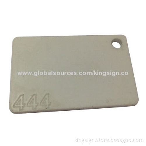 Milky acrylic sheet, 3mm thickness, for sanitary